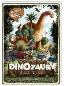 Polecamy książki o dinozaurach dla dzieci. Co robią dinozaury? Dostępna w TaniaKsiążka.pl