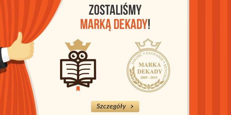 TaniaKsiazka.pl z tytułem Marka Dekady