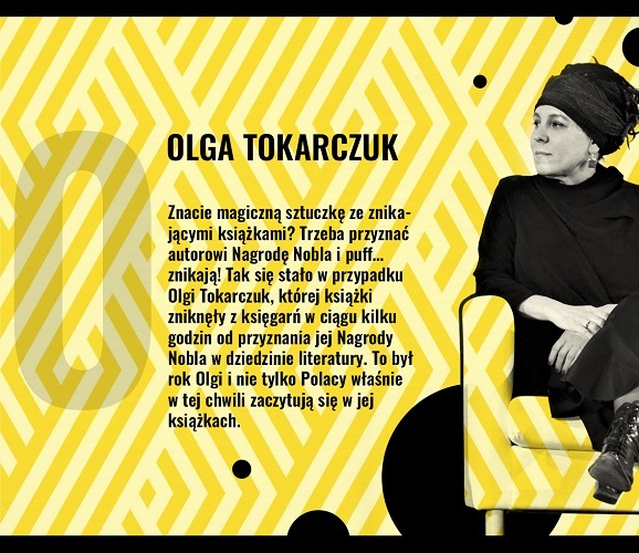 Książkowy alfabet - O, jak Olga Tokarczuk