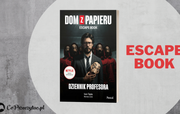 Książka Dom z papieru Dziennik profesora - nowy escape book