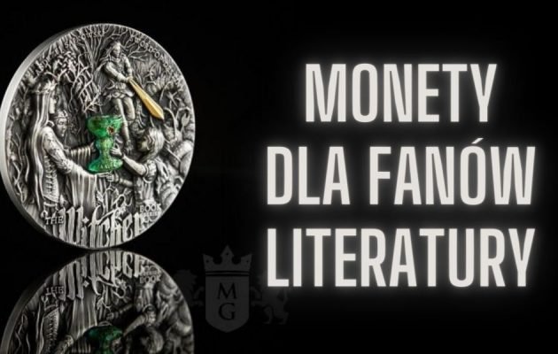 Mennica Gdańska stworzyła monety dla fanów literatury monety dla fanów literatury