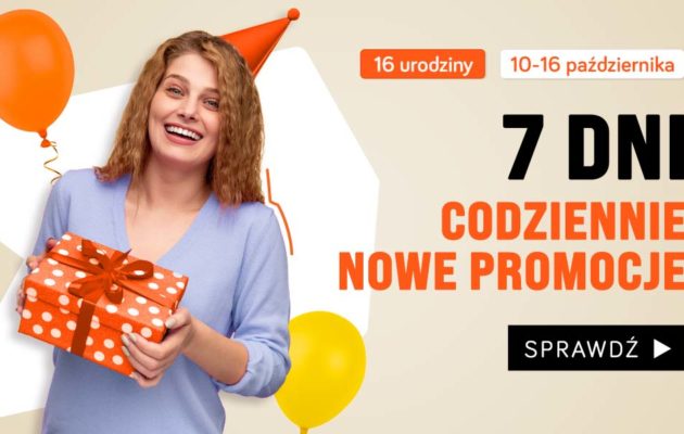 16 urodziny TaniaKsiazka.pl